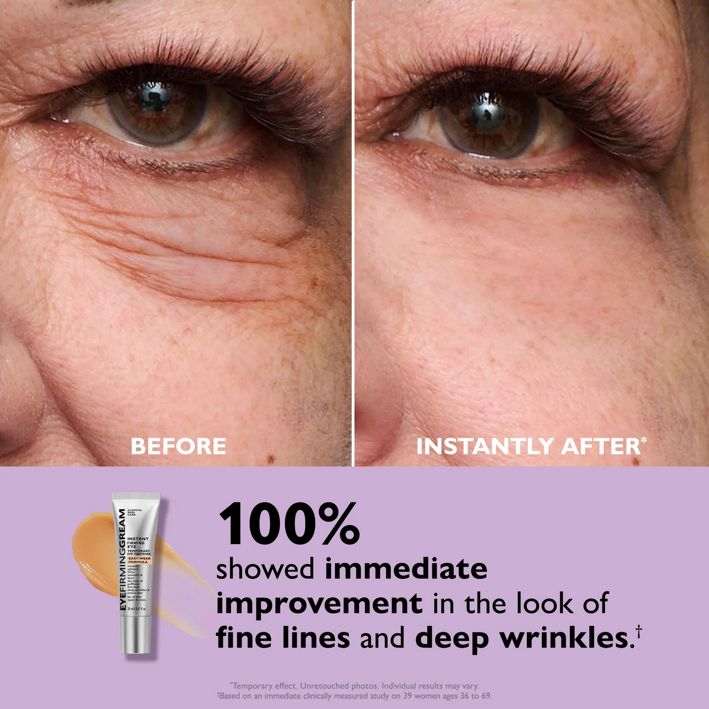 Final 3 Hours: 70%OFFđ„ Instant Eye Firming Gream Easy-Wear Formula With Brush Free!