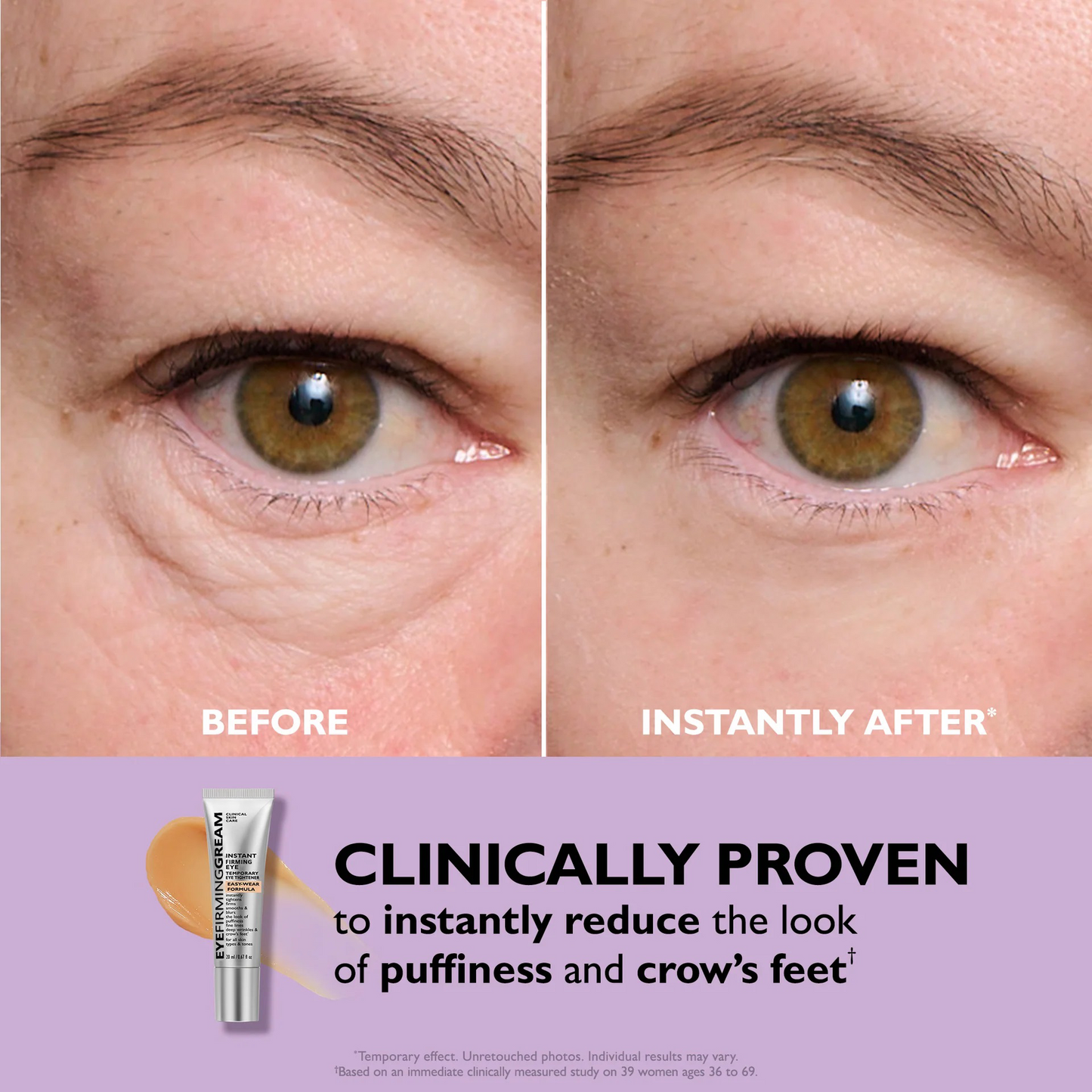 Final 3 Hours: 70%OFFđ„ Instant Eye Firming Gream Easy-Wear Formula With Brush Free!