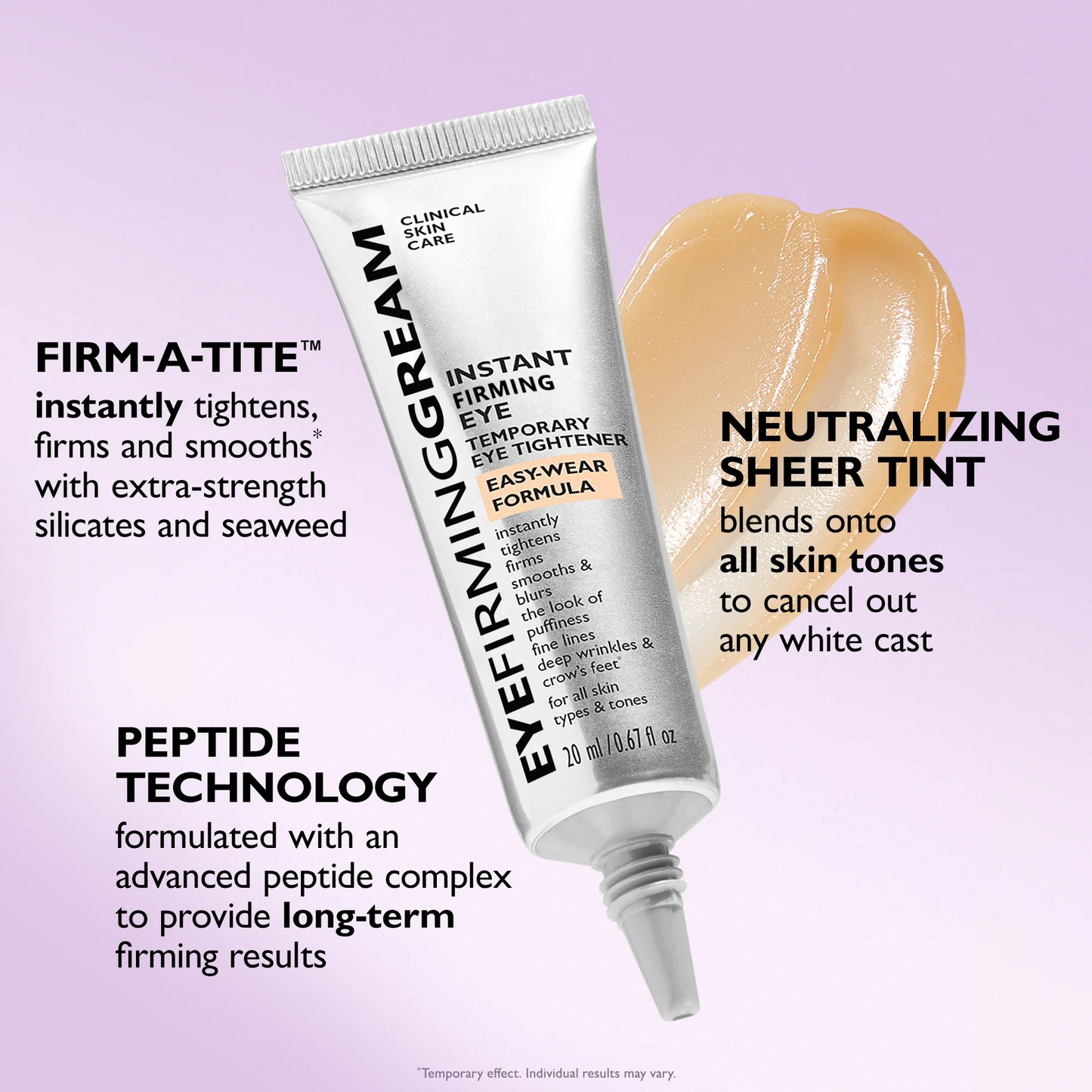 Final 3 Hours: 70%OFFđ„ Instant Eye Firming Gream Easy-Wear Formula With Brush Free!