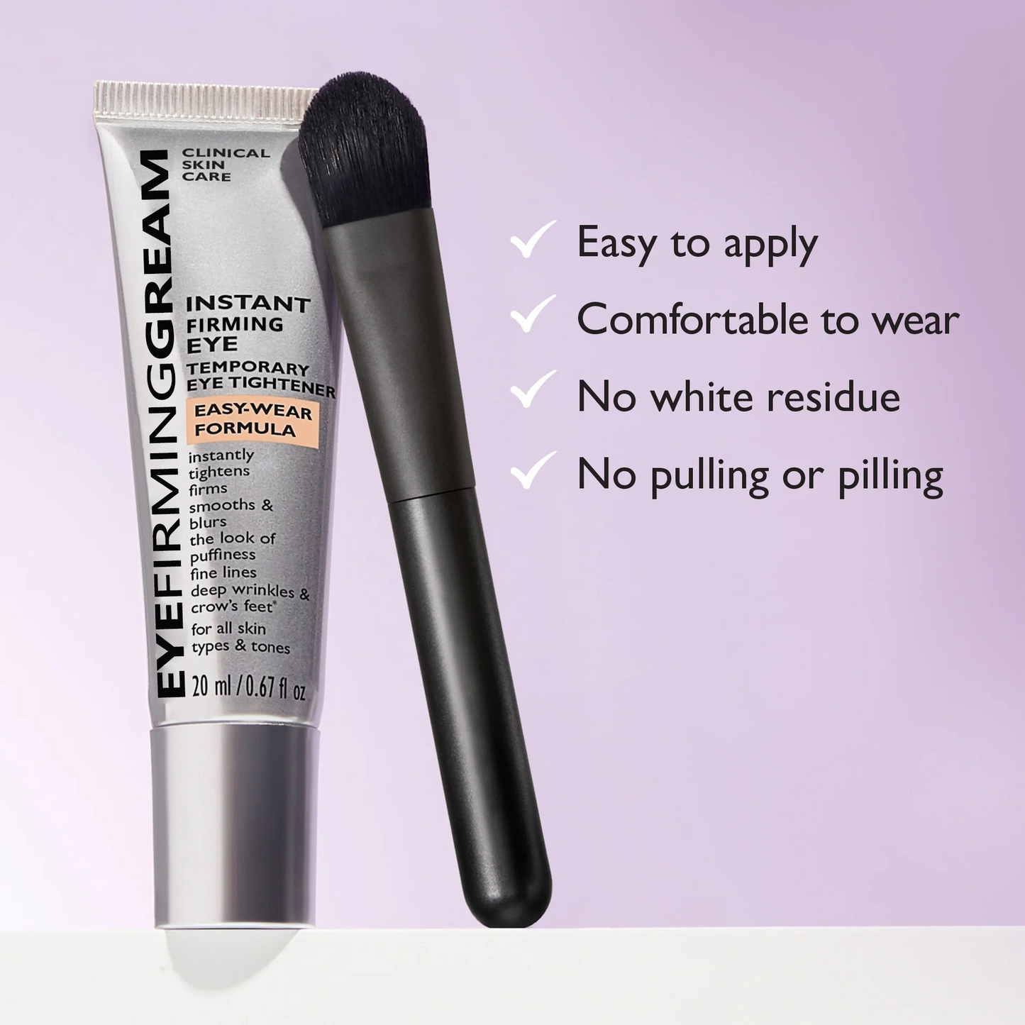 Final 3 Hours: 70%OFFđ„ Instant Eye Firming Gream Easy-Wear Formula With Brush Free!
