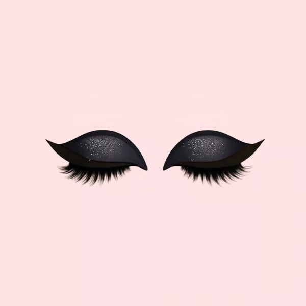 🔥Lazy Eye Shadow Eyelash Patch (Waterproof & Reusable, No Residue)