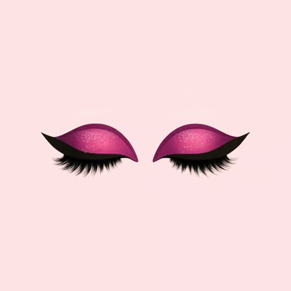 🔥Lazy Eye Shadow Eyelash Patch (Waterproof & Reusable, No Residue)