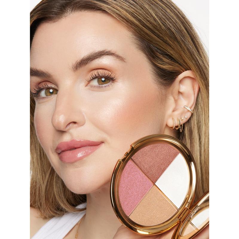 🎈Last 3 hours 60% off⏰eye & cheek palette - eyeshadow and highlighter makeup (with Detachable Brush)