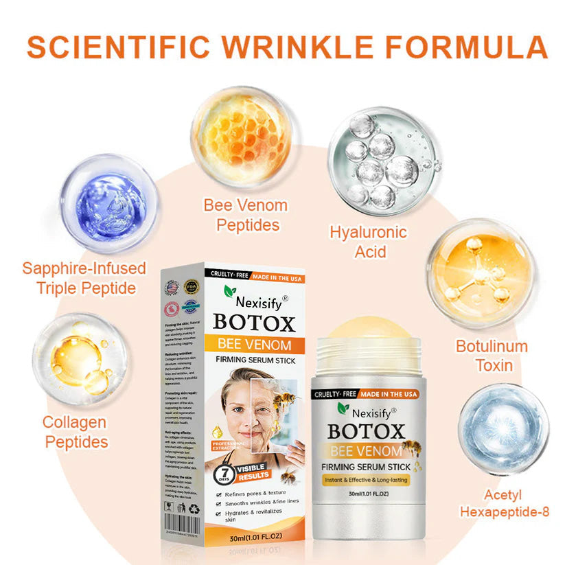 Made and Shipped from USA✨Nexisify® Botox Bee Venom Firming Serum Stick(🔥LAST DAY 70% OFF)💄