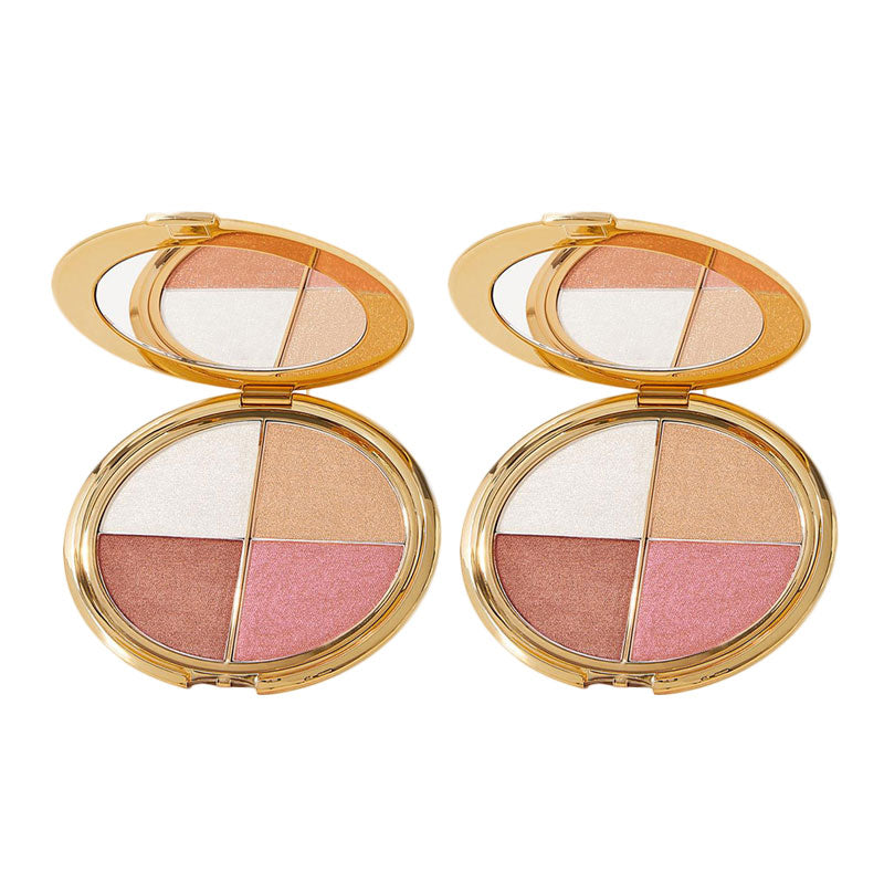🎈Last 3 hours 60% off⏰eye & cheek palette - eyeshadow and highlighter makeup (with Detachable Brush)