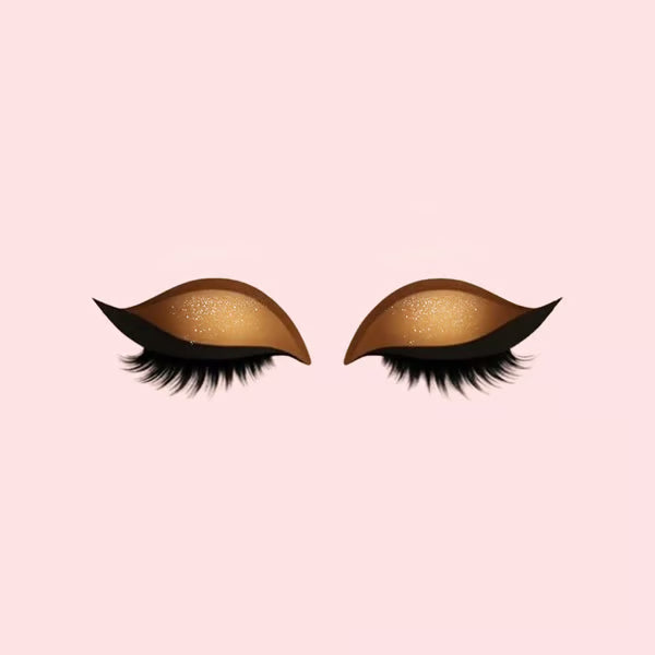 🔥Lazy Eye Shadow Eyelash Patch (Waterproof & Reusable, No Residue)
