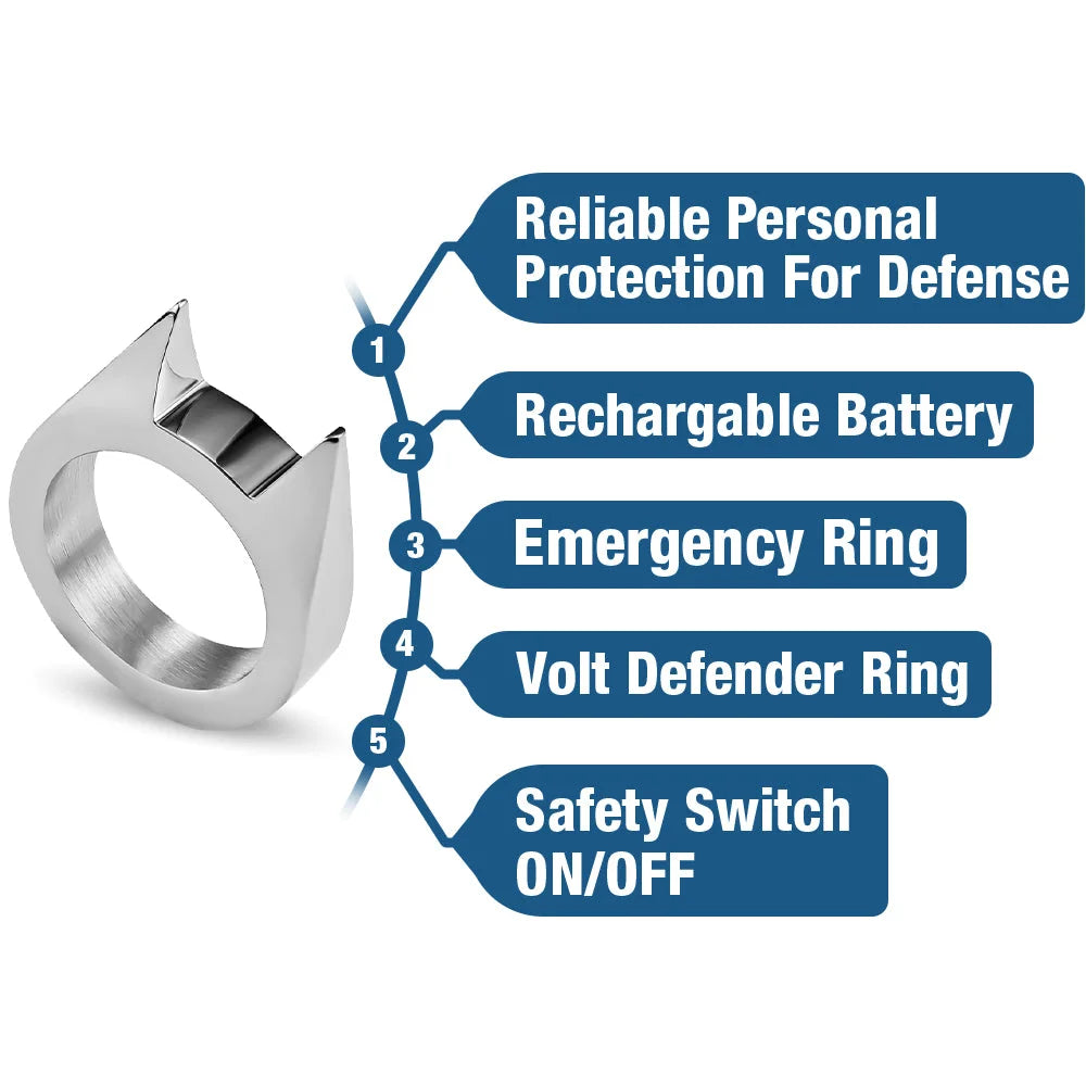 🔥Last Day Promotion 49% OFF🔥Misspone™ 50m Volt Guardian Ring