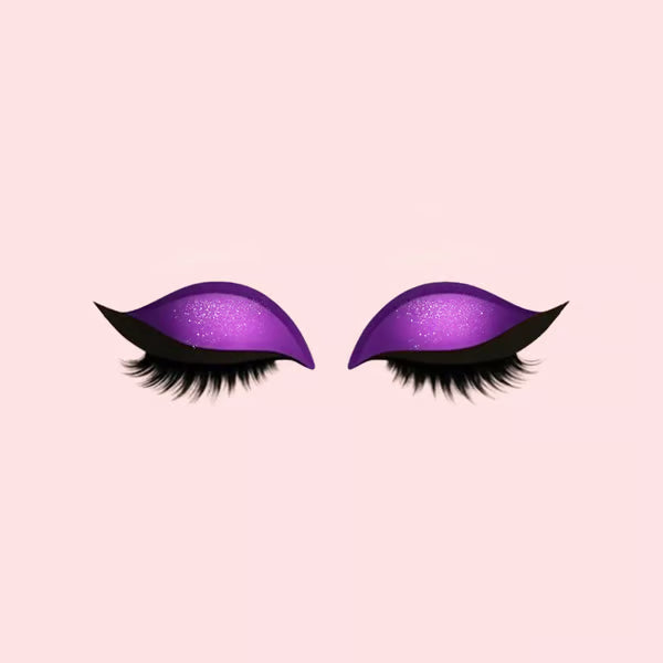 🔥Lazy Eye Shadow Eyelash Patch (Waterproof & Reusable, No Residue)