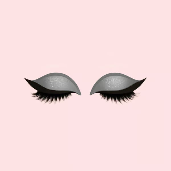 🔥Lazy Eye Shadow Eyelash Patch (Waterproof & Reusable, No Residue)