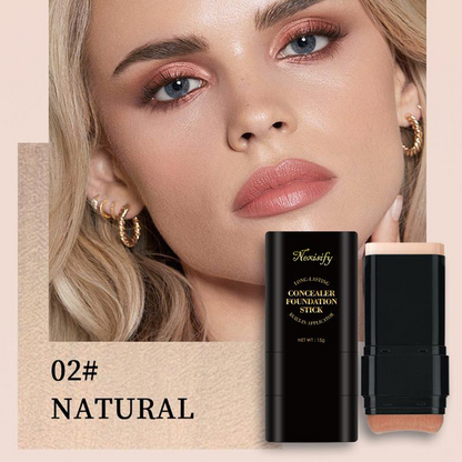 Final 3 Hours: 70%OFF🔥 Foundation Concealer Stick Dual-ended brush head for flawless skin
