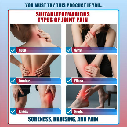 Nexisify™ Joint Relief Massage Cream, Rapid Muscle Cream, Suitable for Knee, Lumbar, Neck, Hand and Foot Repair