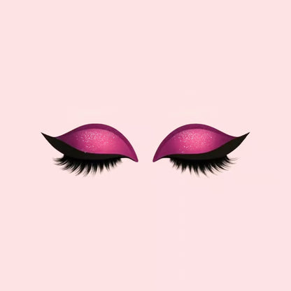 🔥Lazy Eye Shadow Eyelash Patch (Waterproof & Reusable, No Residue)