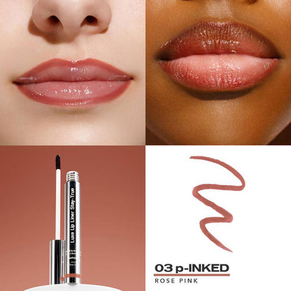 Luxe Lip Liner Stay-True - Peel-Off Lip Liner Stain - All Day & Night Lipliner