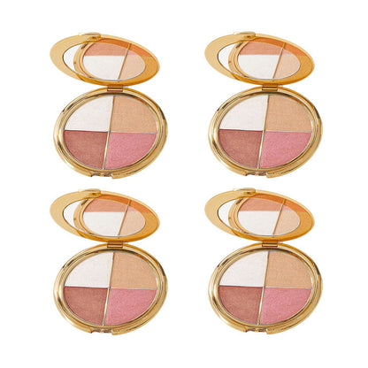 🎈Last 3 hours 60% off⏰eye & cheek palette - eyeshadow and highlighter makeup (with Detachable Brush)