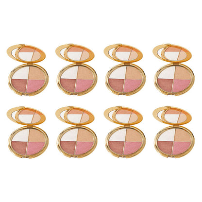 🎈Last 3 hours 60% off⏰eye & cheek palette - eyeshadow and highlighter makeup (with Detachable Brush)