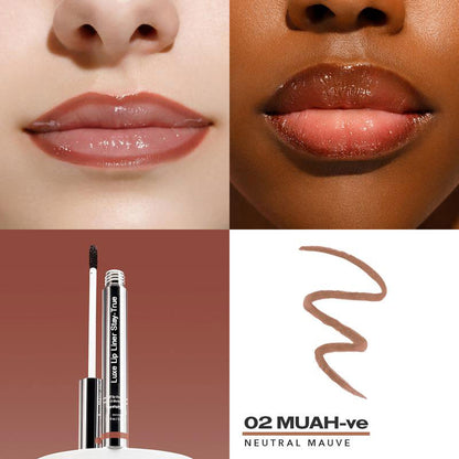 Luxe Lip Liner Stay-True - Peel-Off Lip Liner Stain - All Day & Night Lipliner