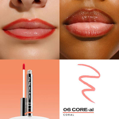 Luxe Lip Liner Stay-True - Peel-Off Lip Liner Stain - All Day & Night Lipliner