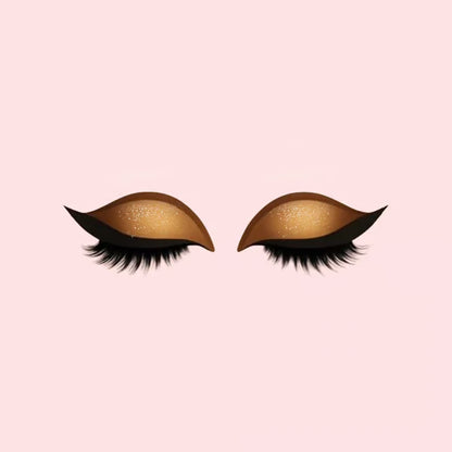 🔥Lazy Eye Shadow Eyelash Patch (Waterproof & Reusable, No Residue)