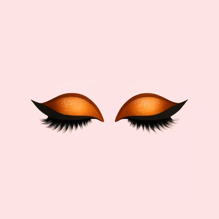 🔥Lazy Eye Shadow Eyelash Patch (Waterproof & Reusable, No Residue)